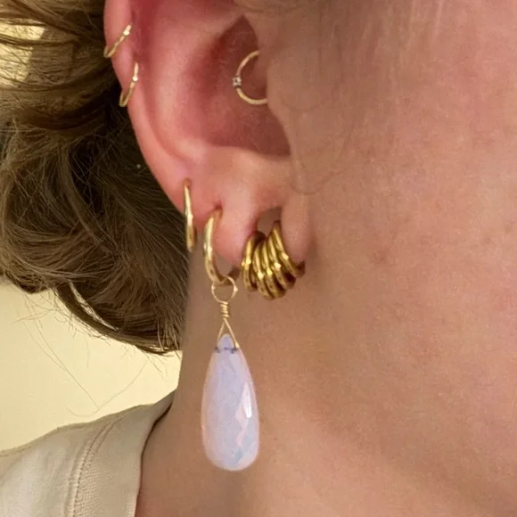 Opalite Earring Hangers - Picture 2 of 2